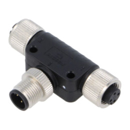 M12 adapter FT-M12A-04M-M12A-04F-Q-0200