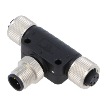 M12 adapter FT-M12A-04M-M12A-04F-Q-0200