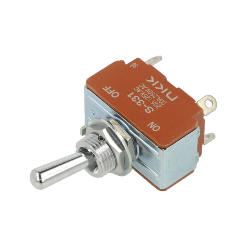 Comutator: basculant; Poz: 2; DPST; ON-OFF; 20A/250VAC; 20A/30VDC Comutator: basculant; Poz: 2; DPST; ON-OFF; 20A/250VAC; 20A/30VDC