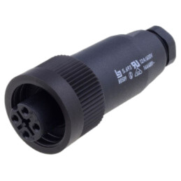 Conector: circular; mufă; 693,RD24; mamă; PIN: 4; argintat; 16A; IP67