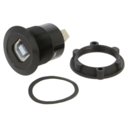 Adaptor; USB A soclu,USB B soclu; USB 2.0; Filet: M22; 1÷10mm