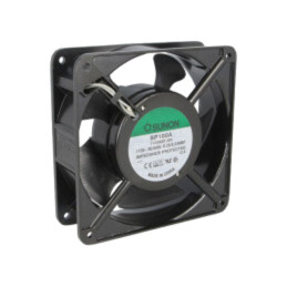 Ventilator: AC; axial; 115VAC; 120x120x38mm; 199m3/h(±10%); 50dBA