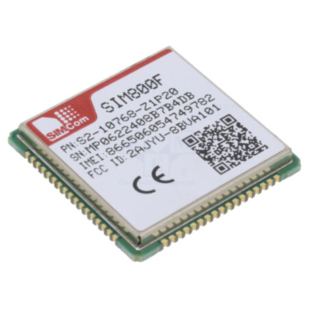 Modul: GSM; 85600bps; 2G; 68pad SMT; SMD; 24x23x3mm