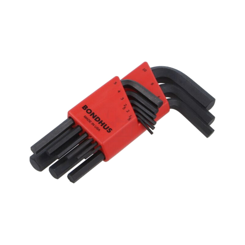 Set chei; imbus; ProTanium®,oţel; scurtă; GorillaProof®; 9buc.