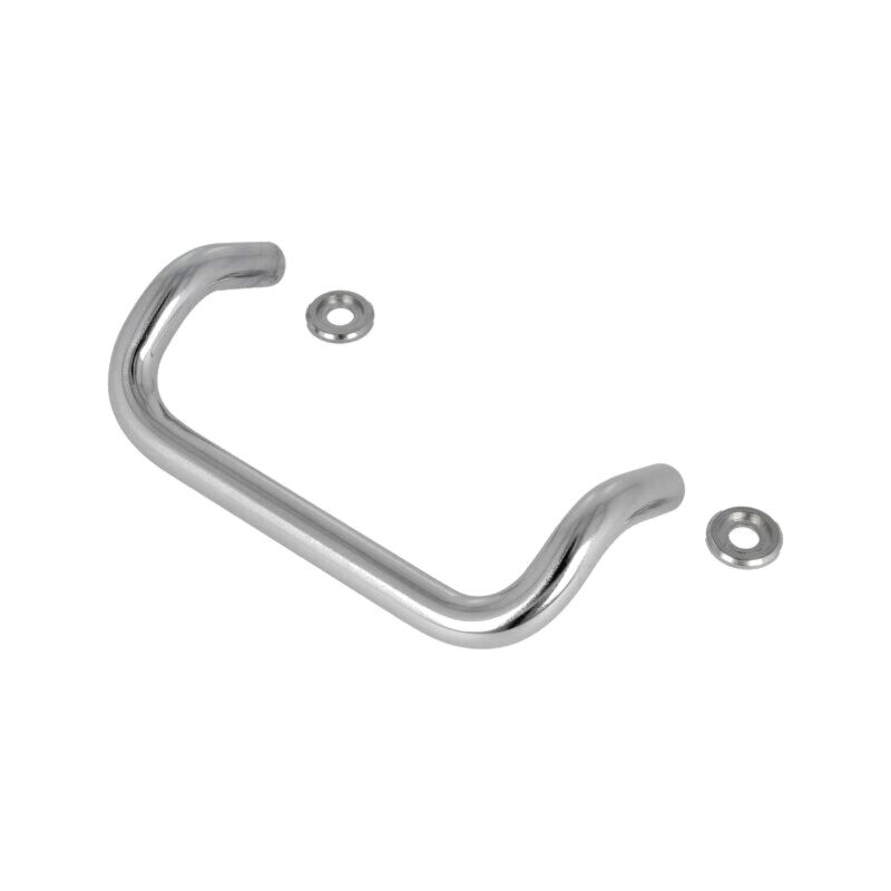 Suport; oţel cromat; cromată; H: 47mm; Fixare: şurub M5; Ø: 10mm