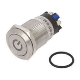 Comutator: anti-vandalism; Poz: 2; SPDT; 3A/220VAC; 5A/24VDC; IP65