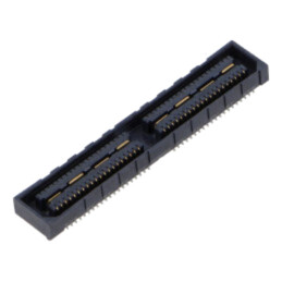 Conector: PCB-PCB; mamă; PIN: 80; 0,8mm; QSE; gold flash; SMT; soclu