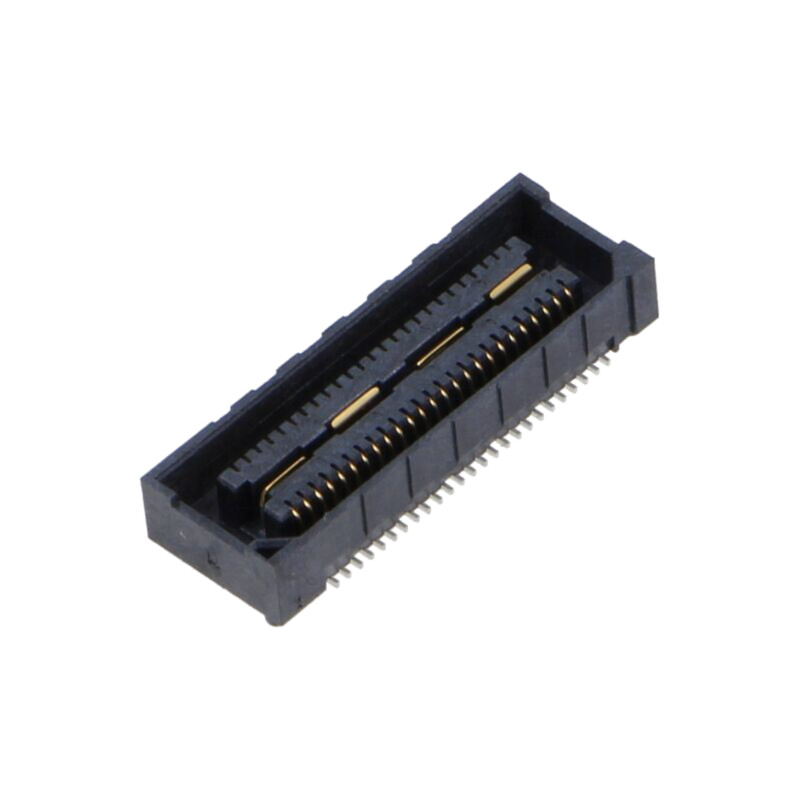 Conector: PCB-PCB; mamă; PIN: 50; 0,635mm; QSS; aurit; SMT; soclu Conector: PCB-PCB; mamă; PIN: 50; 0,635mm; QSS; aurit; SMT; soclu