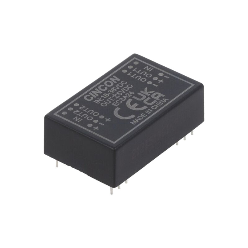 Convertor: DC/DC; 3W; Uintr: 18÷36VDC; Uieş: 5VDC; Uieş2: -5VDC; THT