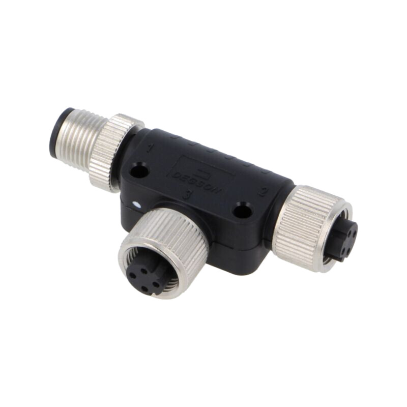 M12 adapter FT-M12D-04F-M12D-04M-K4-0200