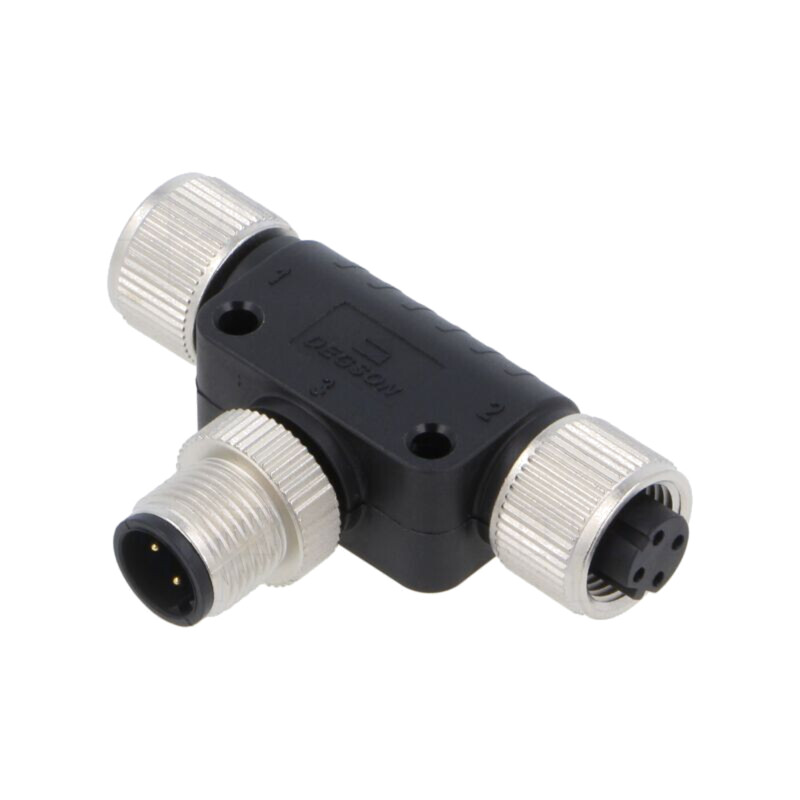M12 adapter FT-M12D-04M-M12D-04F-Q-0200