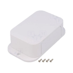 Carcasă: cu panou; cu lame de fixare; PFF; X: 67,4mm; Y: 124,3mm