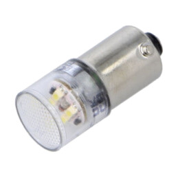 Lampă LED; albă; BA9S,T10; 130VDC; 130VAC; plastic; -20÷60°C