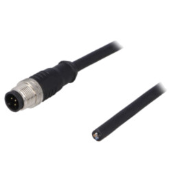 Conector: M12; mufă; PIN: 5; tată; cod A-DeviceNet / CANopen; 60V