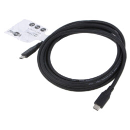 Cablu; USB 3.2; USB C mufă,din ambele părţi; 3m; negru; 10Gbps