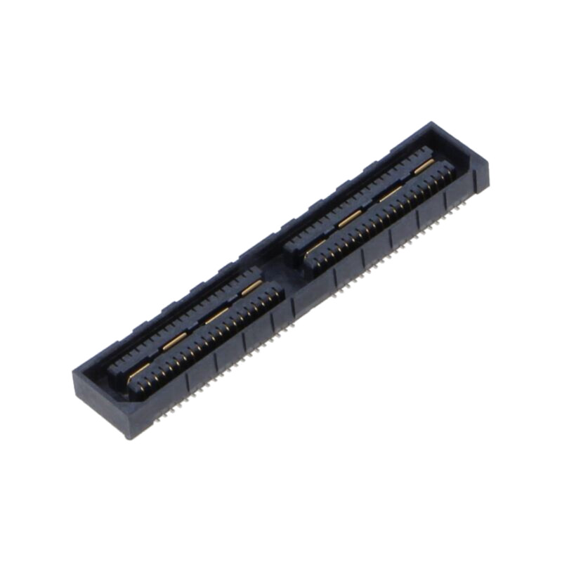 Conector: PCB-PCB; mamă; PIN: 80; 0,8mm; QSE; gold flash; SMT; soclu Conector: PCB-PCB; mamă; PIN: 80; 0,8mm; QSE; gold flash; SMT; soclu
