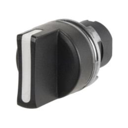 Comutator: rotativ; 22mm; Poz.i stab: 2; neagră; fără; IP65; 46