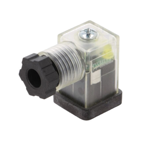 Conector: cu valvă; mufă; format C; 9,4mm; mamă; PIN: 3; pe cablu