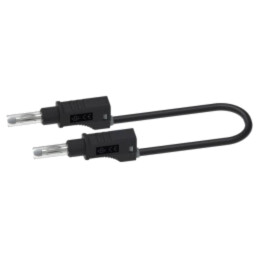 Cablu de măsurare; 20A; mufă banană 4 mm,din ambele părţi