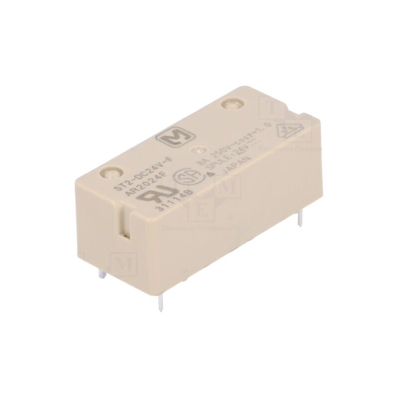 Releu: electromagnetic; DPST-NO; Ubobină: 24VDC; Icontacte max: 8A