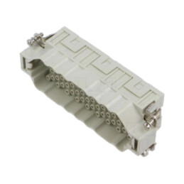Conector: HDC; inserturi de contact; tată; CQEE; PIN: 64; 64+PE