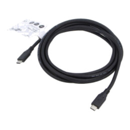 Cablu; USB 3.2; USB C mufă,din ambele părţi; 3m; negru; 10Gbps