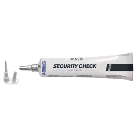 Vopsea; neagră; SECURITY CHECK ORIGINAL; 20÷70°C
