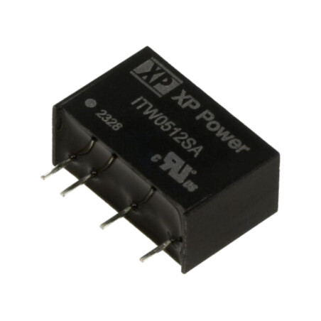 Convertor: DC/DC; 1W; Uintr: 4,5÷9VDC; Uieş: 12VDC; Iieş: 83mA; SIP