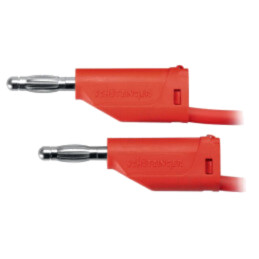 Cablu de măsurare; 70VDC; 33VAC; 32A; cu soclu axial, 4mm; roşie