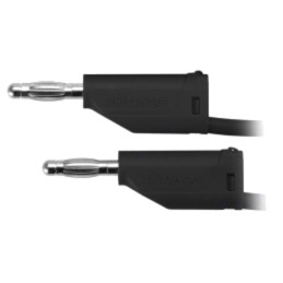 Cablu de măsurare; 70VDC; 33VAC; 32A; cu soclu axial, 4mm; neagră