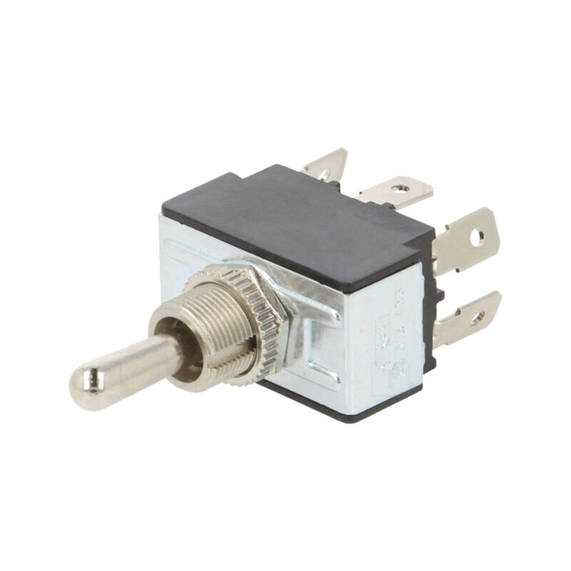 Comutator: basculant; Poz: 3; DPDT; ON-OFF-ON; 21A/14VDC; TB/TB1