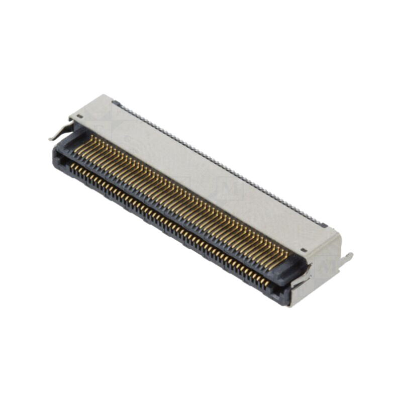 Conector: PCB-PCB; hermafrodit; PIN: 100; 0,5mm; LSHM; aurit; SMT Conector: PCB-PCB; hermafrodit; PIN: 100; 0,5mm; LSHM; aurit; SMT