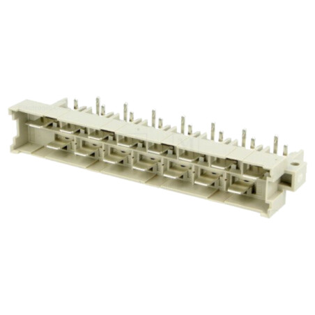 Conector: DIN 41612; soclu; tip H; tată; PIN: 15; d+z; THT; L3mm