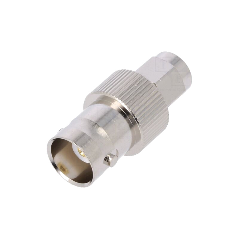 Adaptor; BNC mamă,SMA tată; Izolaţie: PTFE; 50Ω; drept