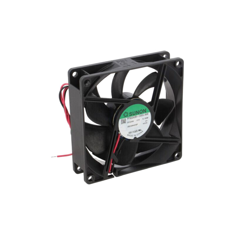 Ventilator: DC; axial; 24VDC; 92x92x25mm; 128m3/h; 46,1dBA; bilă