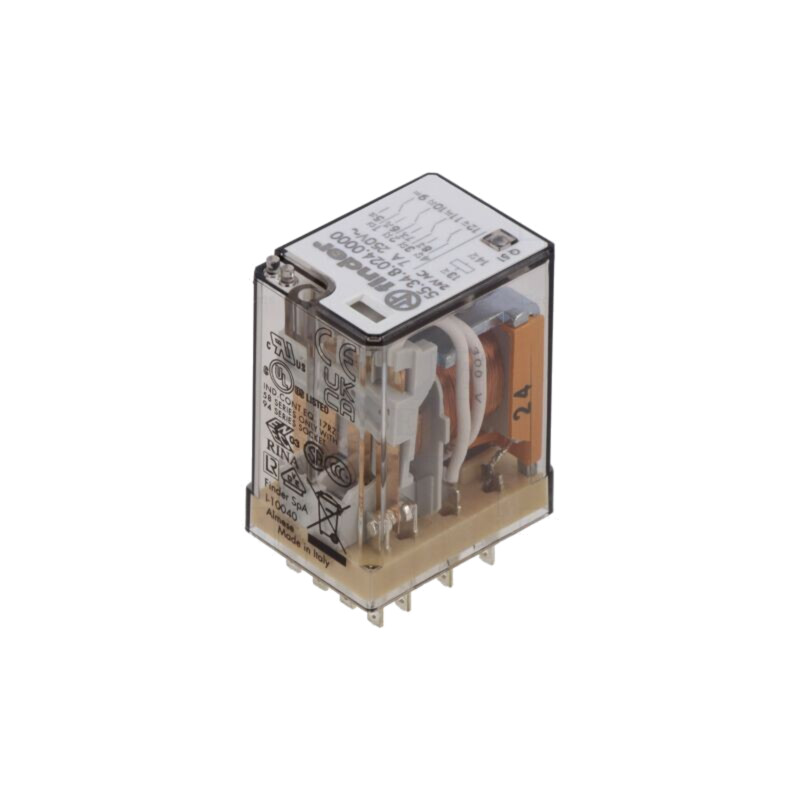 Releu: electromagnetic; industrial