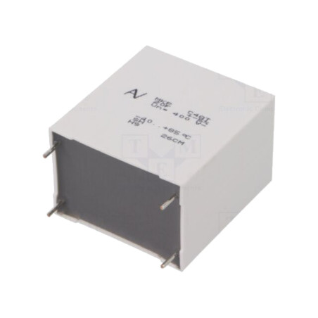 Condensator: cu polipropilenă; 20uF; ESR: 1,4mΩ; THT; ±5%; -40÷85°C