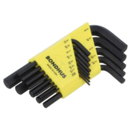 Set chei; în ţoli,imbus; ProTanium®,oţel; scurtă; GorillaProof®