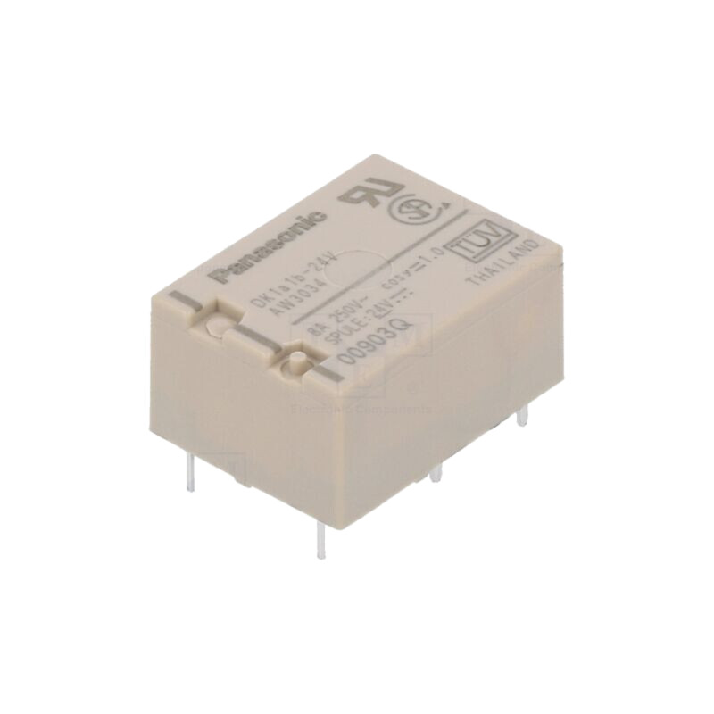 Releu: electromagnetic; SPST-NO + SPST-NC; Ubobină: 24VDC; DK