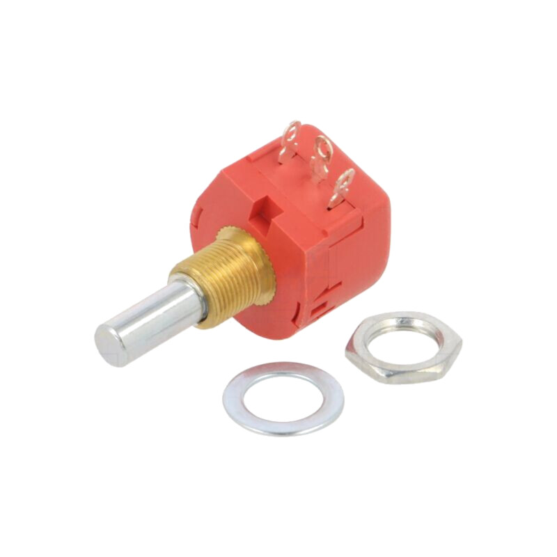 Potenţiometru: axial; singură tură; 25kΩ; 1W; ±10%; 6,35mm; Ax: fină