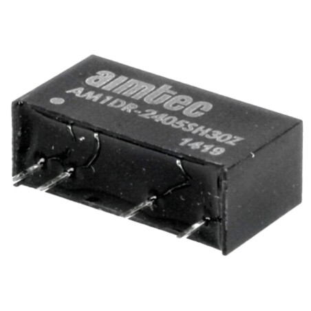 Convertor: DC/DC; 1W; Uintr: 21,6÷26,4VDC; Uieş: 5VDC; Iieş: 200mA