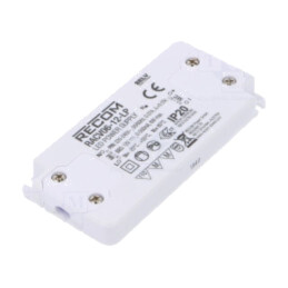 Alimentator: pulsatoriu; LED; 6W; 12VDC; 500mA; 198÷264VAC; IP20