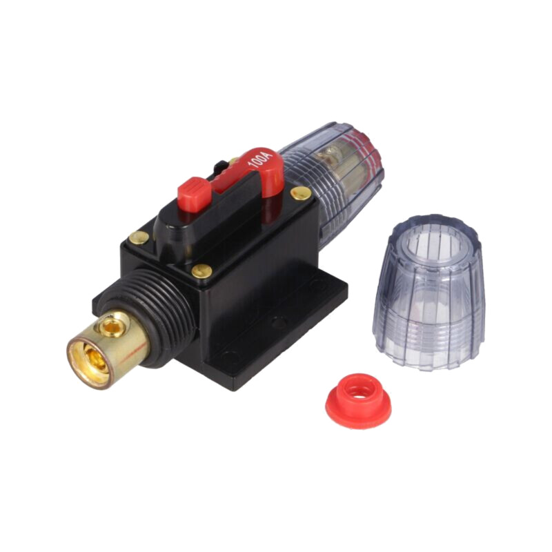 Siguranţă: automată; auto; 100A; neagră; 12÷24VDC; 4,2x10x4,2mm