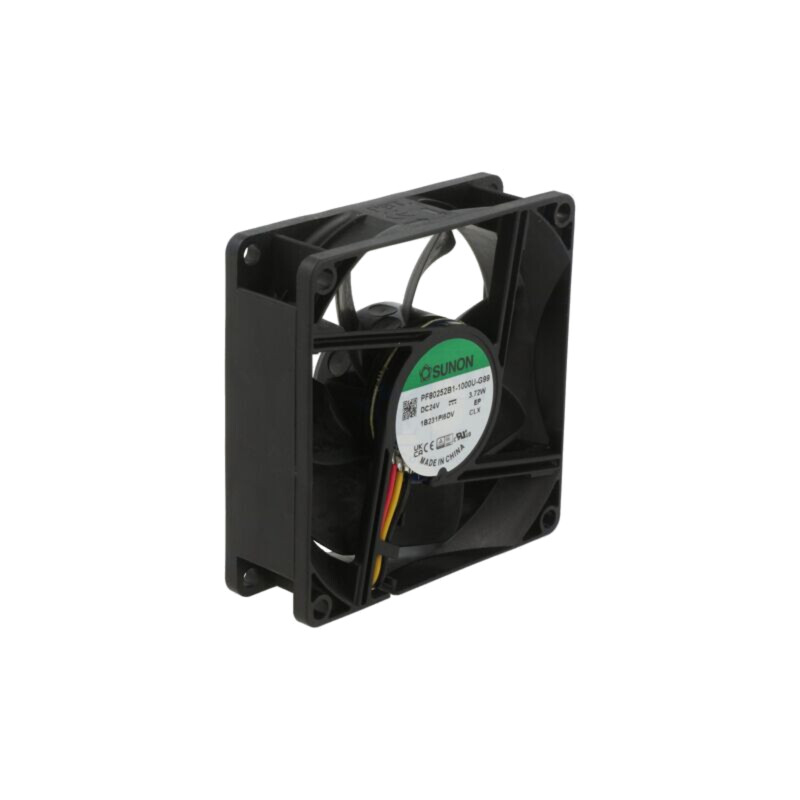 Ventilator: DC; axial; 24VDC; 80x80x25mm; 102m3/h; 45,5dBA; bilă Ventilator: DC; axial; 24VDC; 80x80x25mm; 102m3/h; 45,5dBA; bilă
