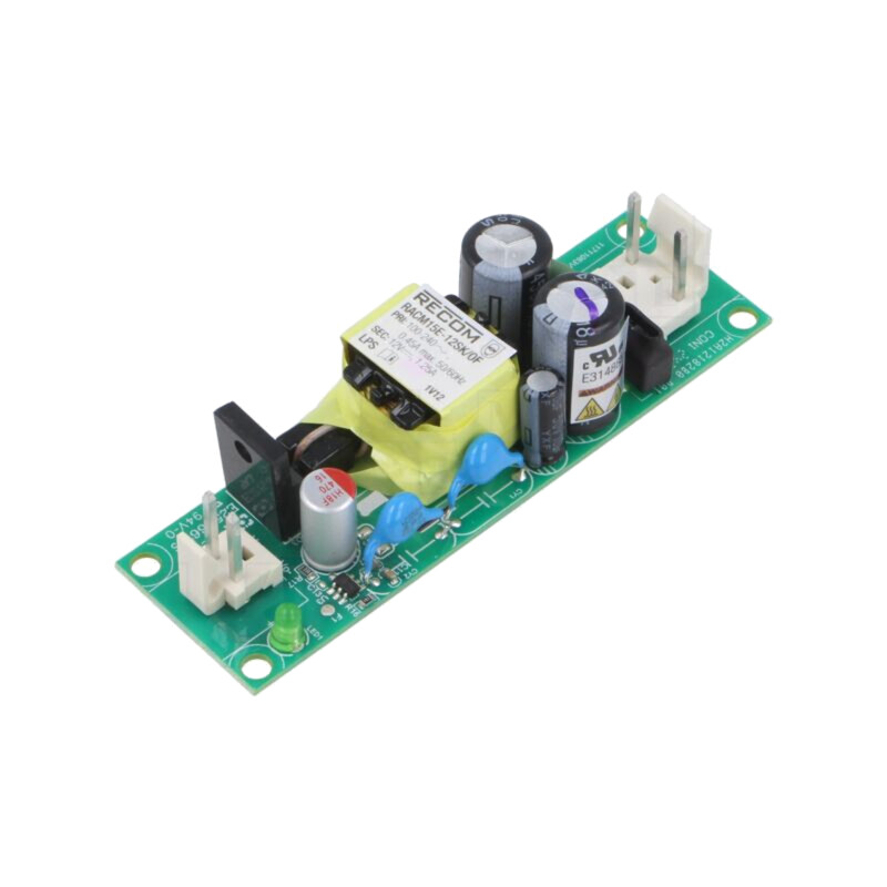 Convertor: AC/DC; 15W; Uintr: 80÷275VAC; Uieş: 12VDC; Iieş: 1,25A