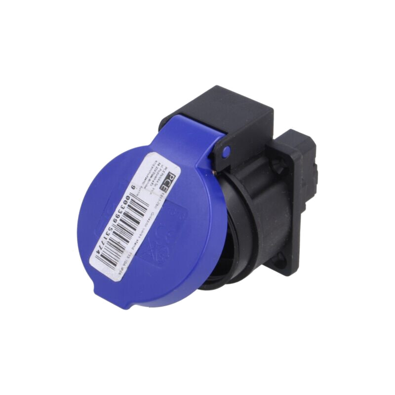 Conector: alimentare AC; soclu; 2P+PE; 250VAC; 10A; PIN: 3; IP55