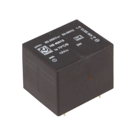 Alimentator: pulsatoriu; pt.încastrare,modulară; 3W; 12VDC; OUT: 1
