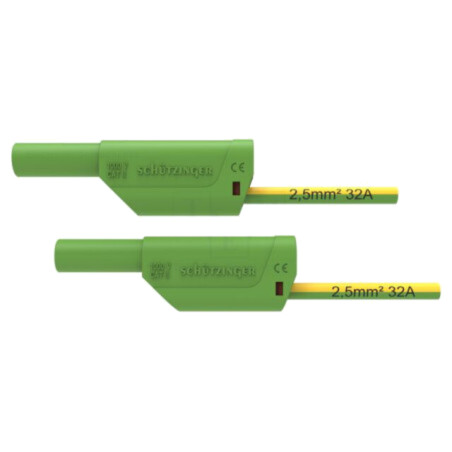 Cablu de măsurare; 32A; mufă banană 4 mm,din ambele părţi