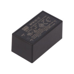 Convertor: AC/DC; 5W; Uintr: 80÷264VAC; 15VDC; Iieş: 330mA; OUT: 1