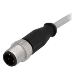 Conector: M12; mufă; PIN: 4; tată; cod A-DeviceNet / CANopen; 0,5m